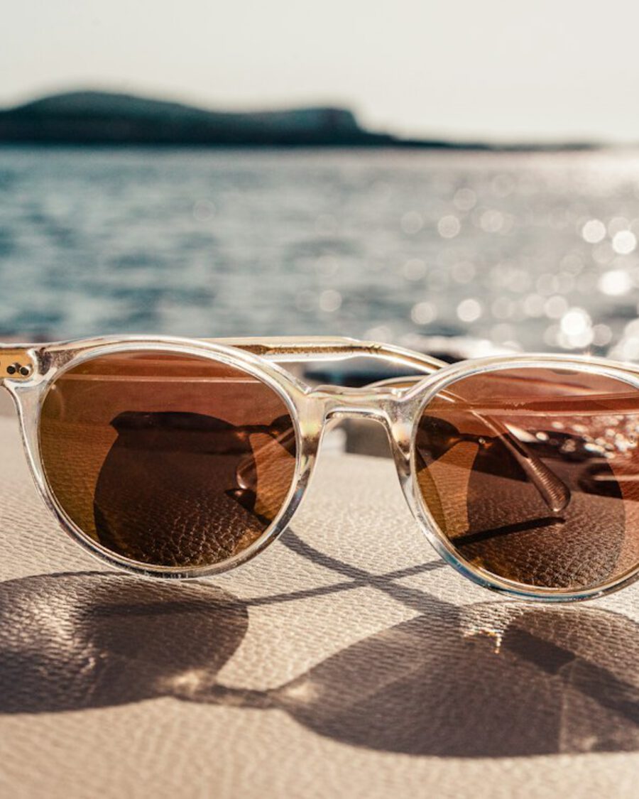 Lentes Carey Transparente · Acetato