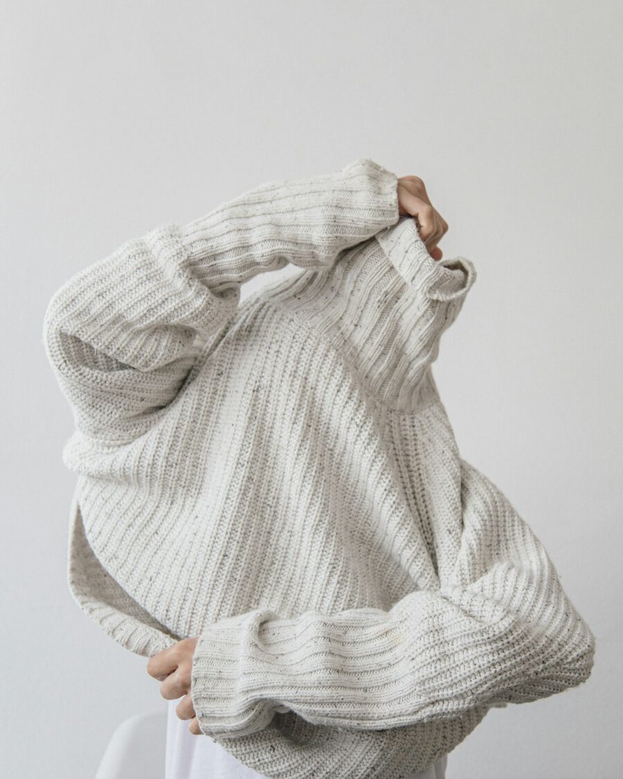 Sweater Tejido Crudo · Tejido de punto